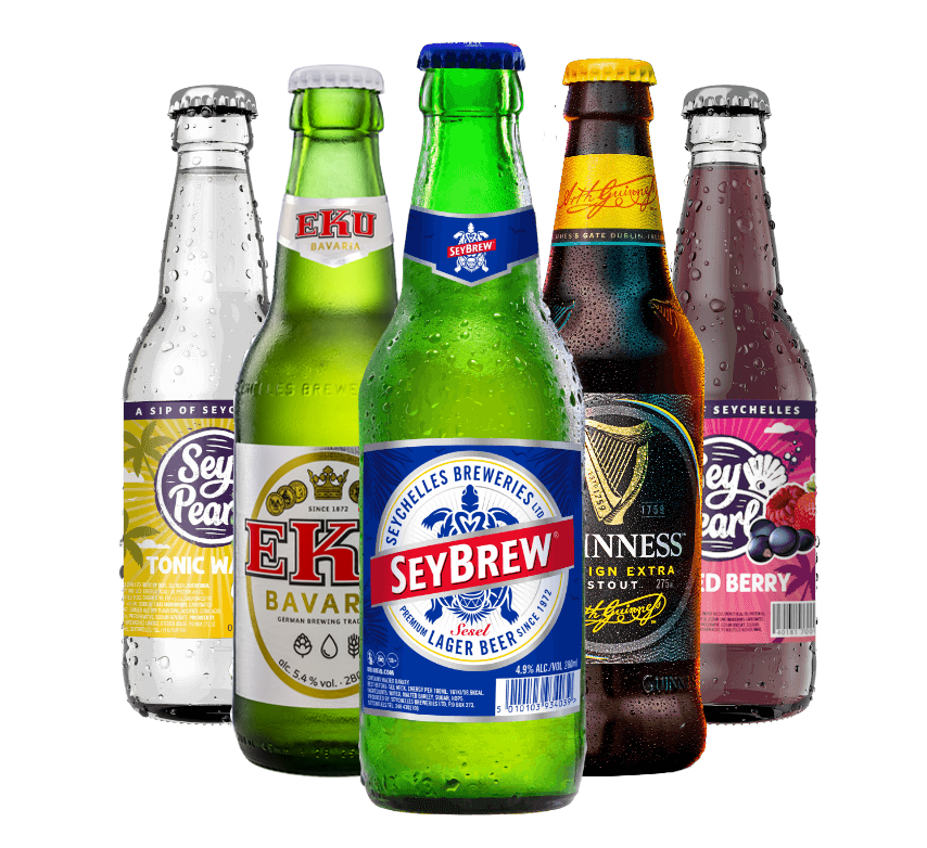 Seychelles Breweries Limited <h1>our <br />brands</h1>